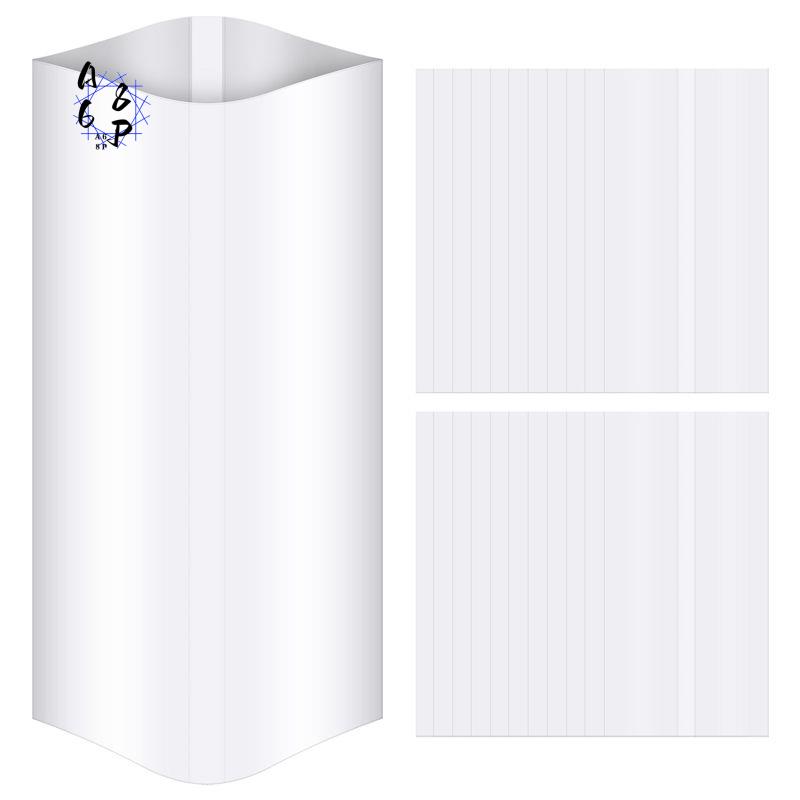 Sublimation Mug White - A68P-70Pcs Sublimations-Schrumpffolie 5X10 Zoll Wärmeübertragungs-Schrumpffolie Schrumpffolienbeutel