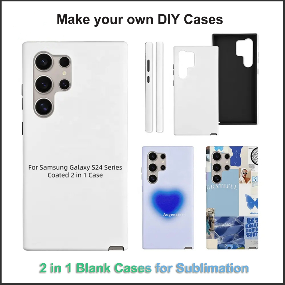 Phone Case Blank Print - 5 Stück beschichtete 2 in 1