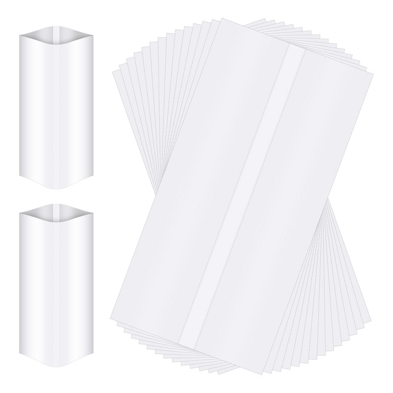 Sublimation Mug White - 50/100 Stück Sublimations-Schrumpffolienhüllen – weiße Wärmeübertragungsfolien