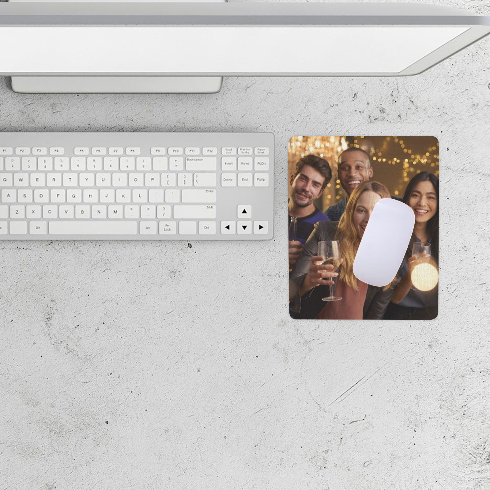 Mouse Pad Blank Sublimation - 5 Stück Sublimations-Mauspad-Rohlinge aus Gummi, rutschfeste