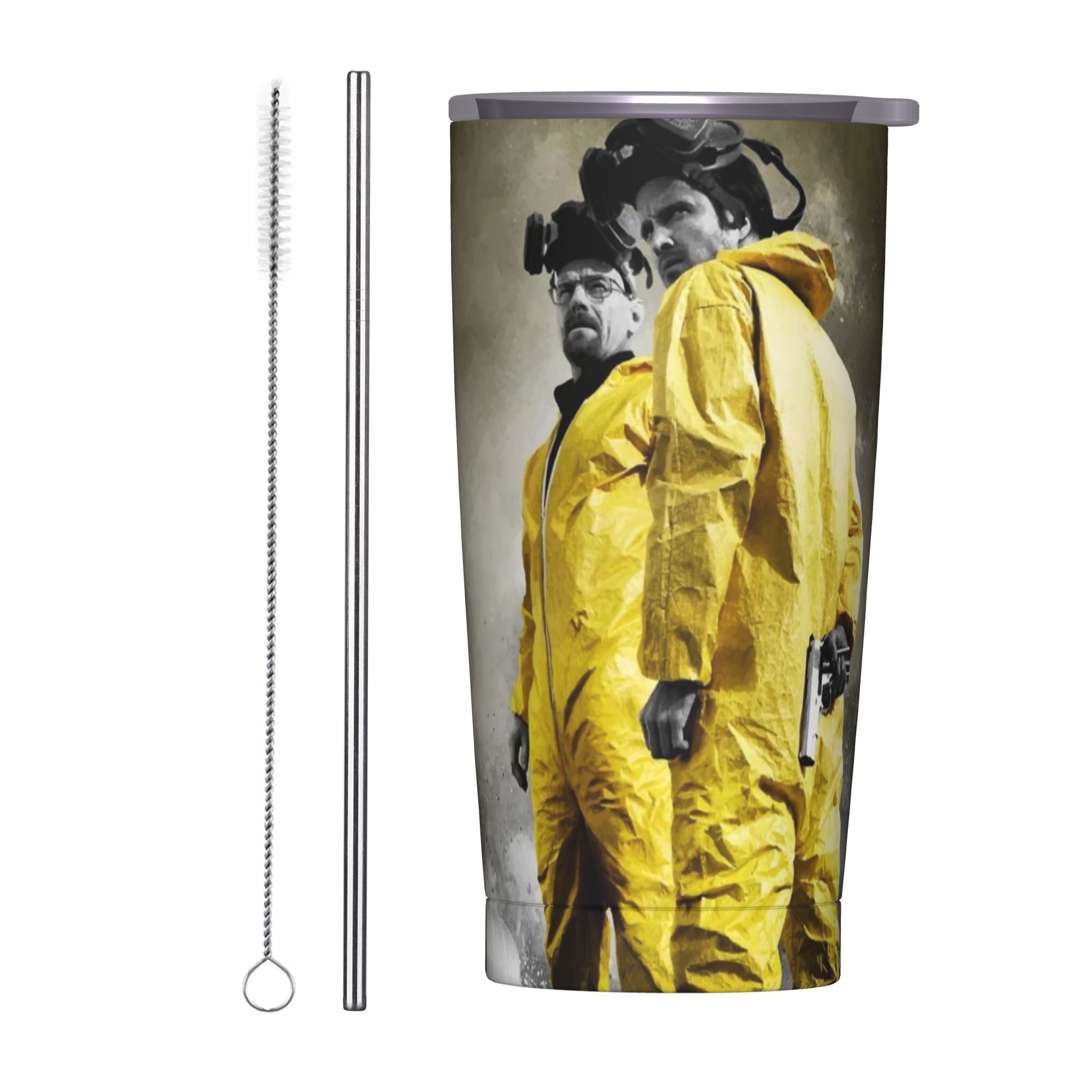 Tumbler 20Oz White - Breaking Bad Thermobecher Vakuumisoliert Walter White