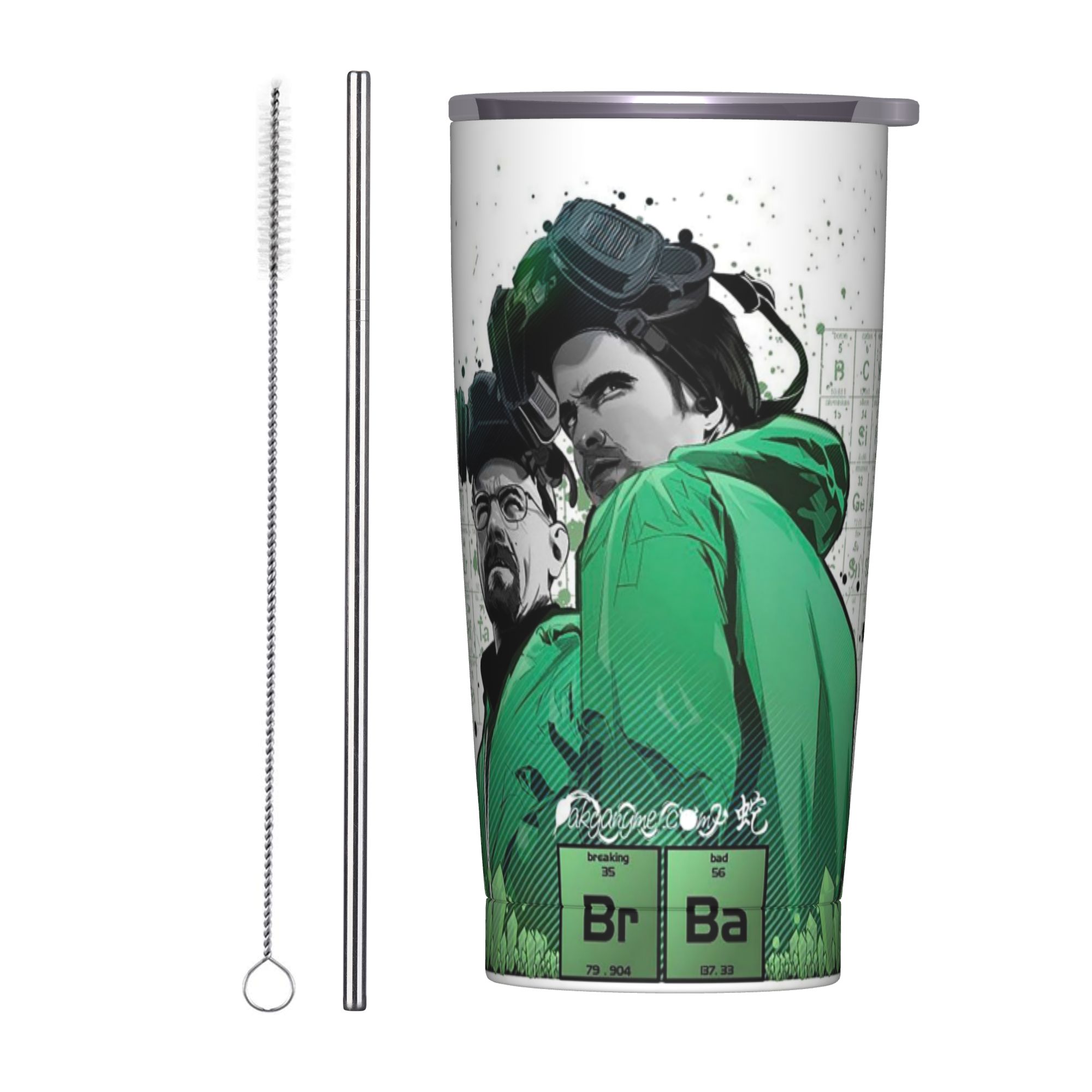 Tumbler 20Oz White - Breaking Bad Walter White Thermobecher Vakuumisoliert