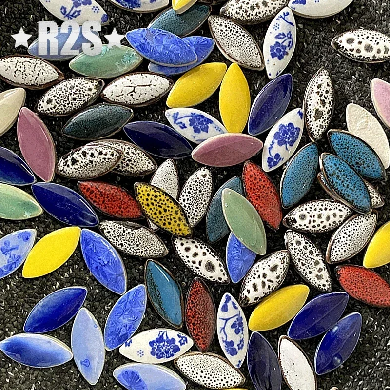Ceramic Tile Blank - 100g Mix Farbe Unregelmäßige Keramik Mosaik