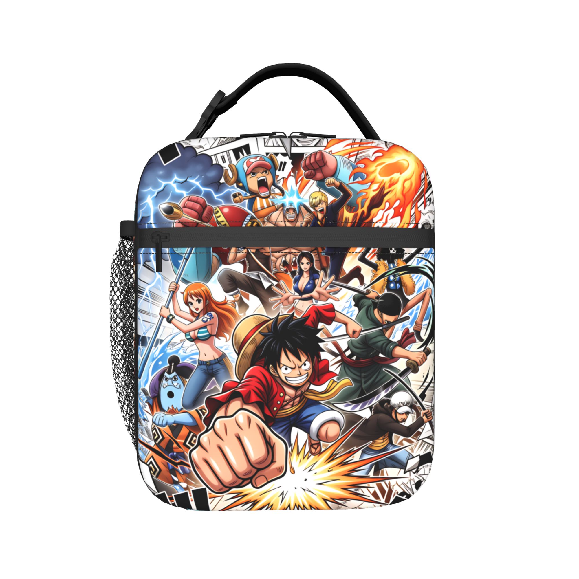 Tote Bag Sublimation - One P-Pieces Luffy's isolierte Lunchtasche für