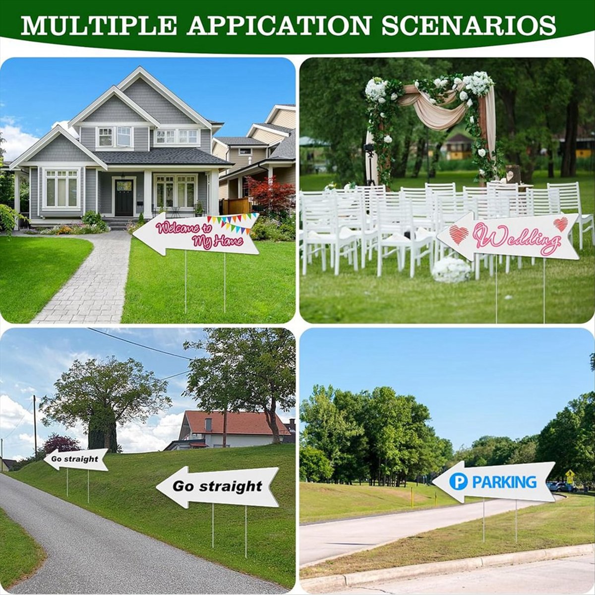 (AIMA) Richtungszeiger-Schilde – Yard Sign Blank Bewertung und Preis