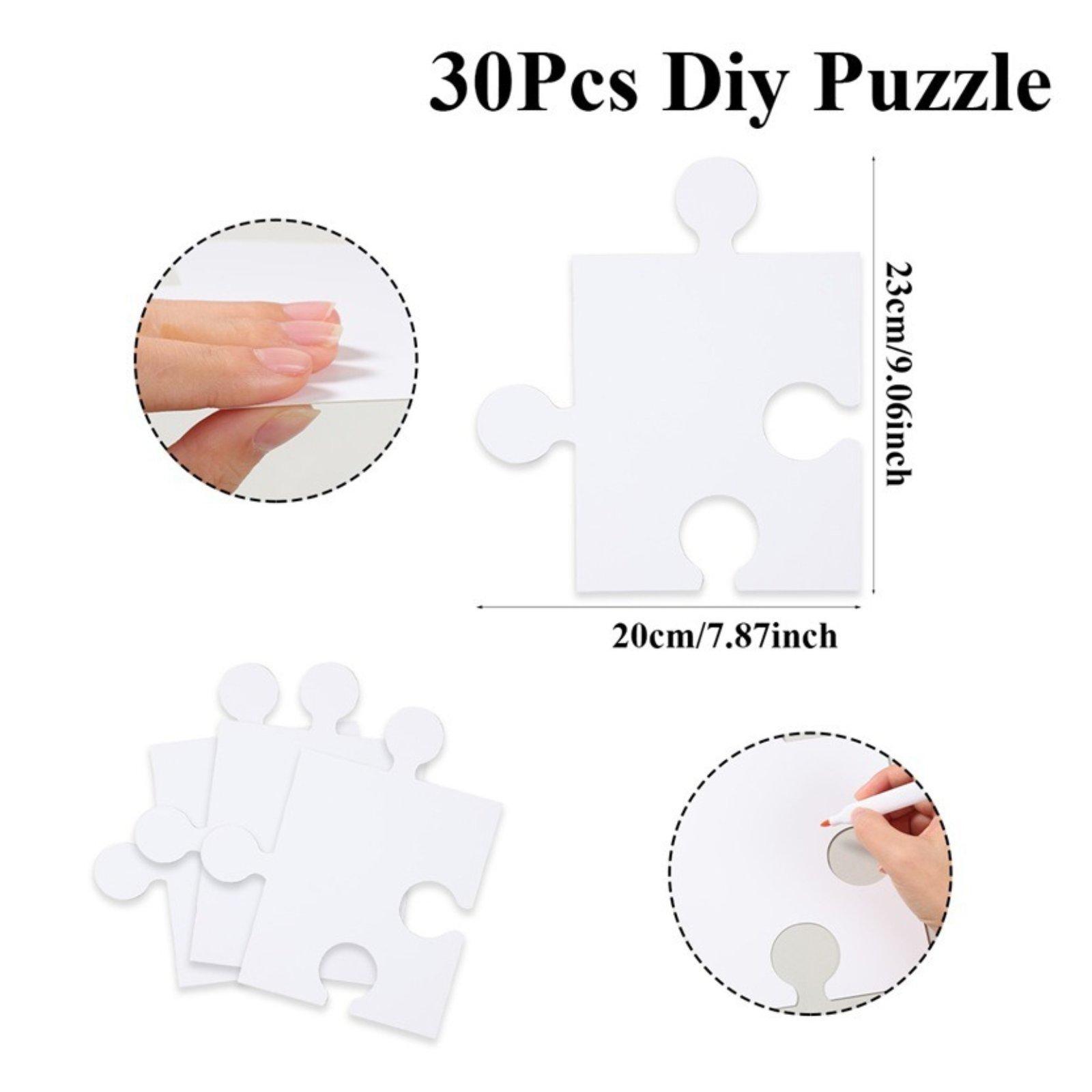Weiße Blanko-Zeichenpuzzles Ka – Puzzle Blank White Bewertung und Preis