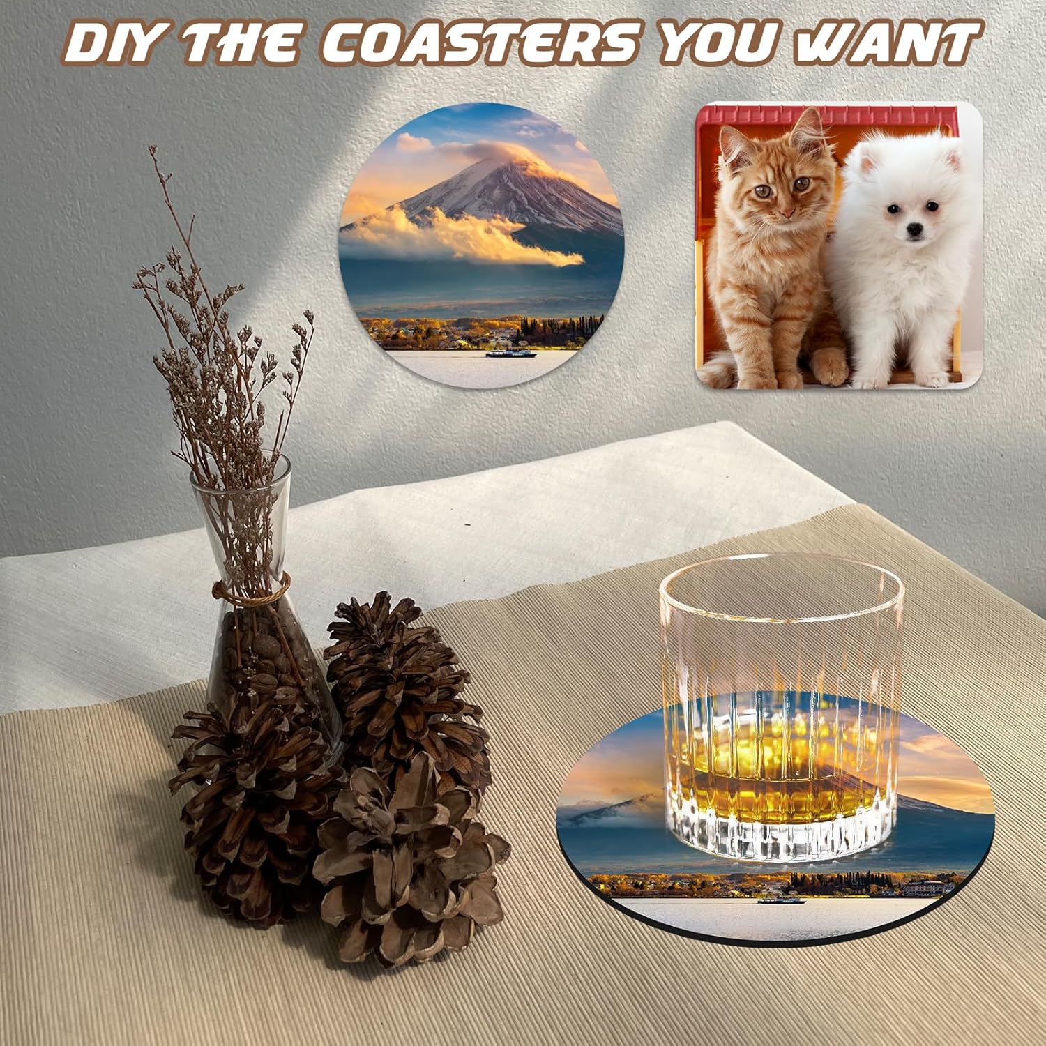 10-teiliges Sublimations-Unter – Coaster Sublimation Blank Bewertung und Preis