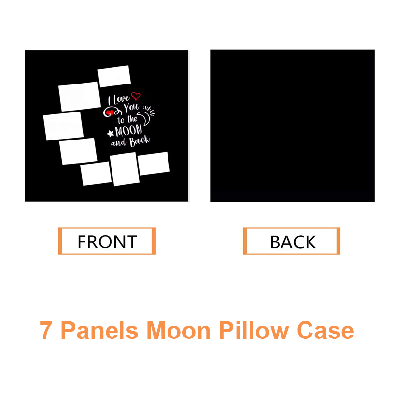 10 teile/los 7 Panels Blank Mo – Pillow Cover Sublimation Bewertung und Preis