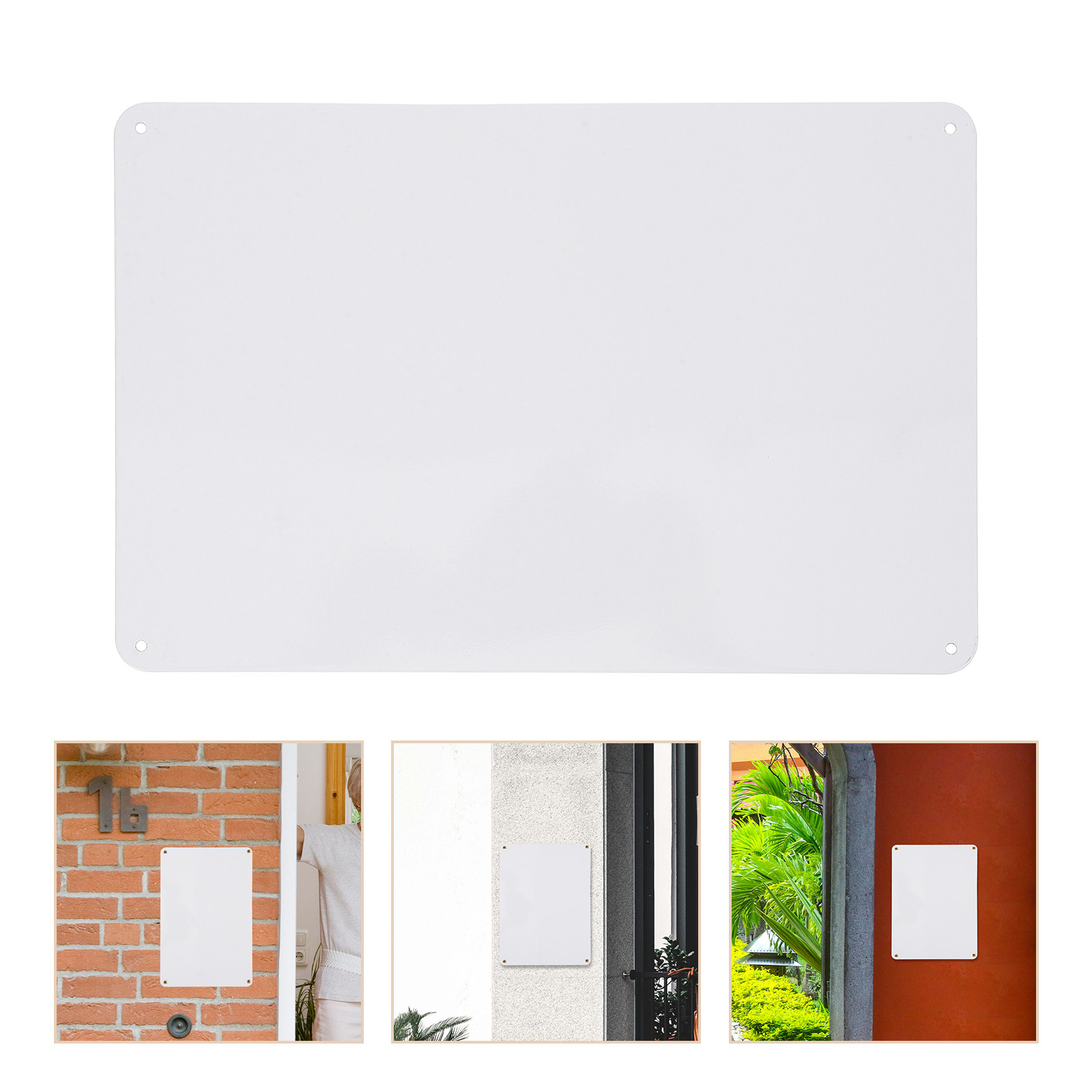 2 Stück Blanko-Metallschilder  – Yard Sign Blank Bewertung und Preis