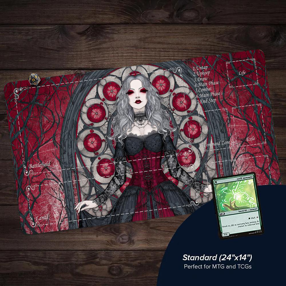 Gotische Vampirinnen-TCG-Spiel – Door Mat Blank Bewertung und Preis