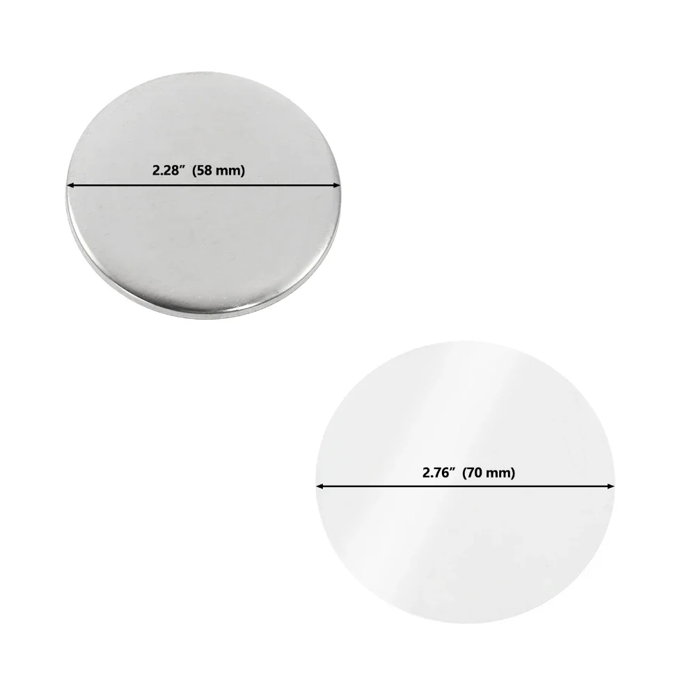 50 stücke DIY Abzeichen Materi – Button Badge Blank Bewertung und Preis