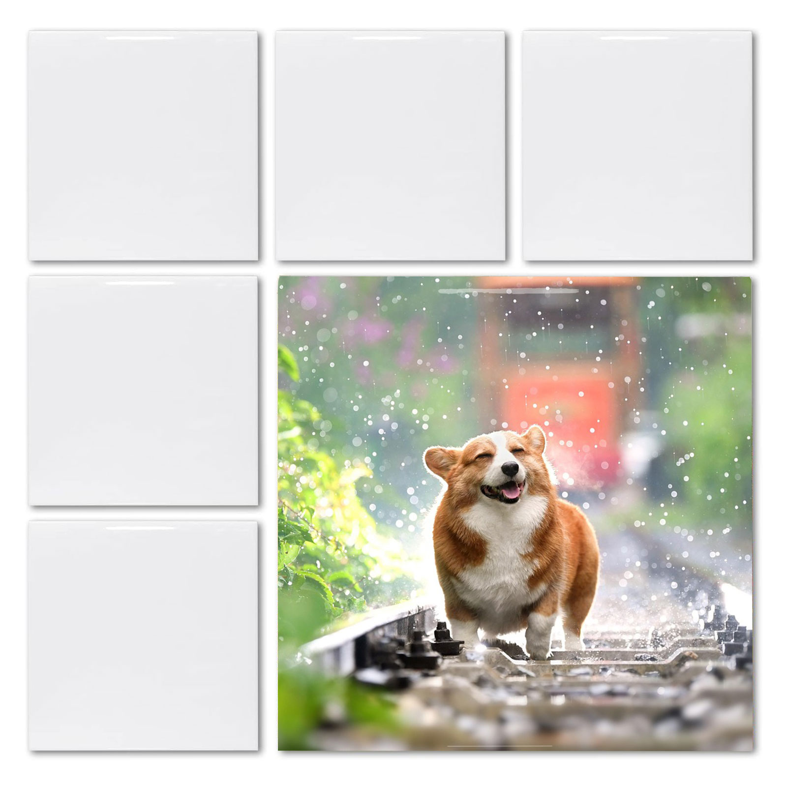 20 Stück 4' x 4' Sublimations- – Ceramic Tile Blank Bewertung und Preis