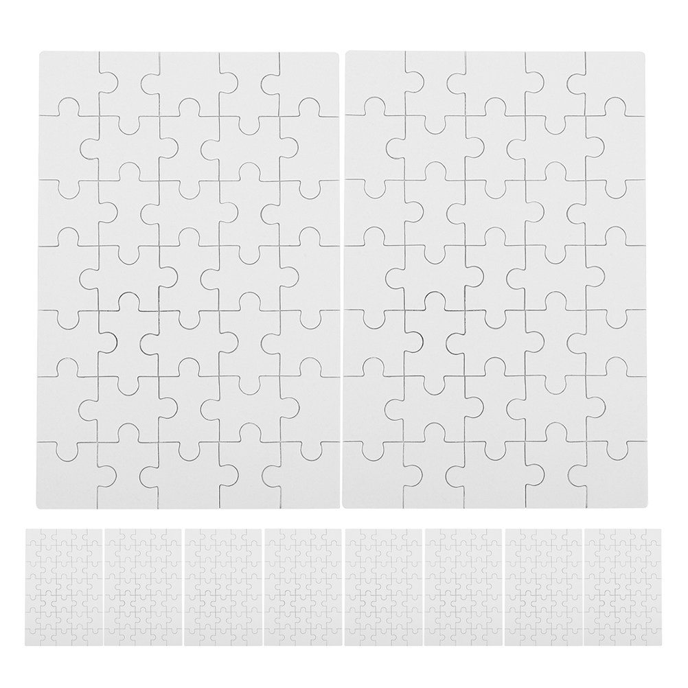 12 Stück Leere Sublimations-Pu – Puzzle Blank White Bewertung und Preis