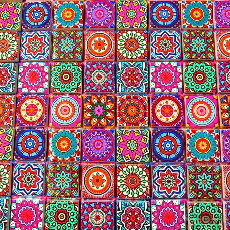 Mandala-Druck Keramikmosaik 15 – Ceramic Tile Blank Bewertung und Preis