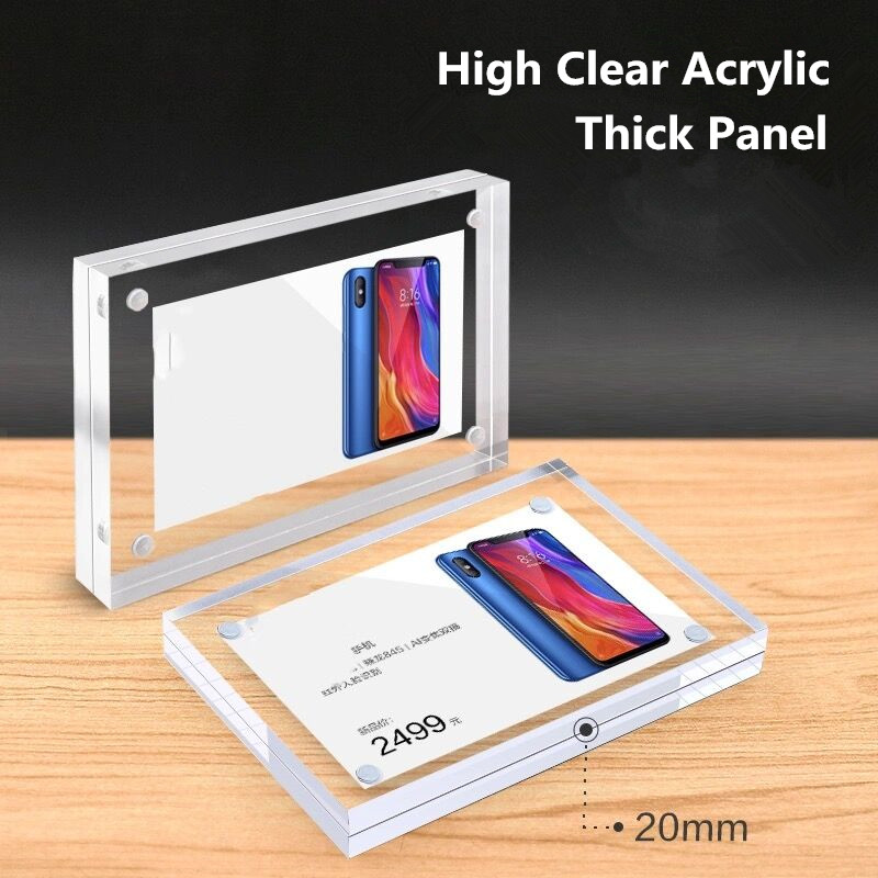 5 Stück 90x55mm Magnetischer A – Photo Acrylic Block Bewertung und Preis