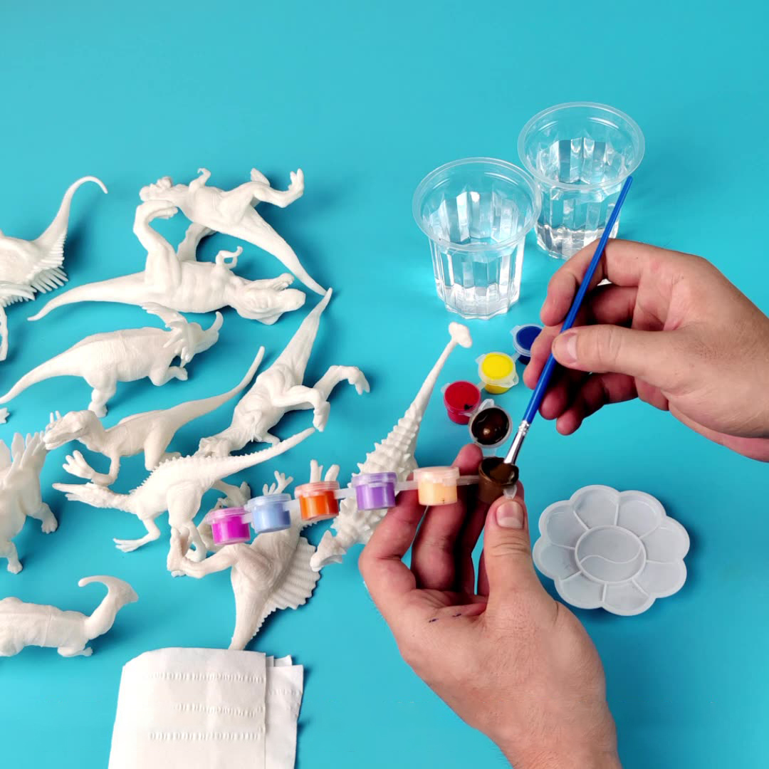 6 Stück/8 Stück, DIY-Dinosauri – Puzzle Blank White Bewertung und Preis