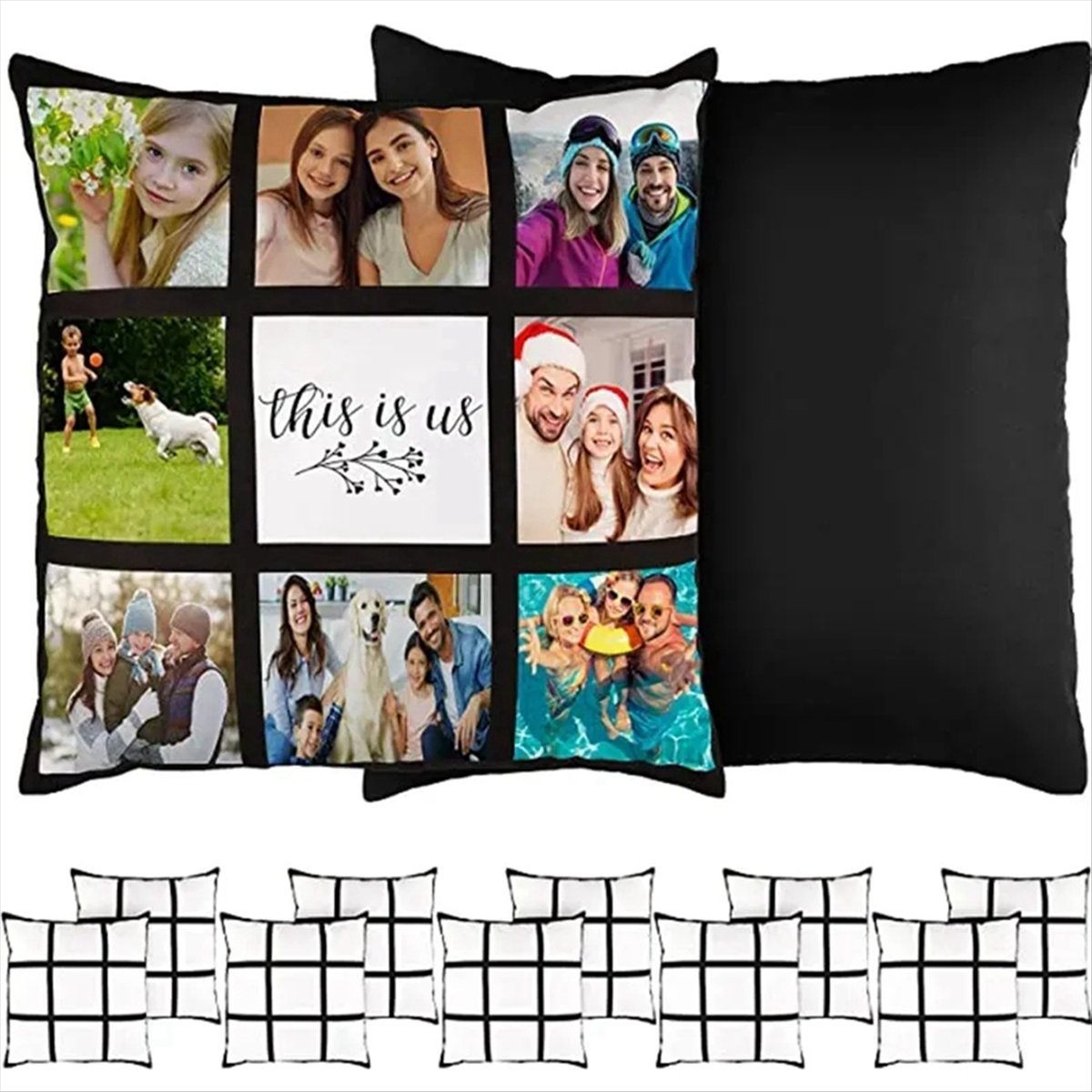 ABNH 6 Stück Sublimation Blank – Pillow Cover Sublimation Bewertung und Preis