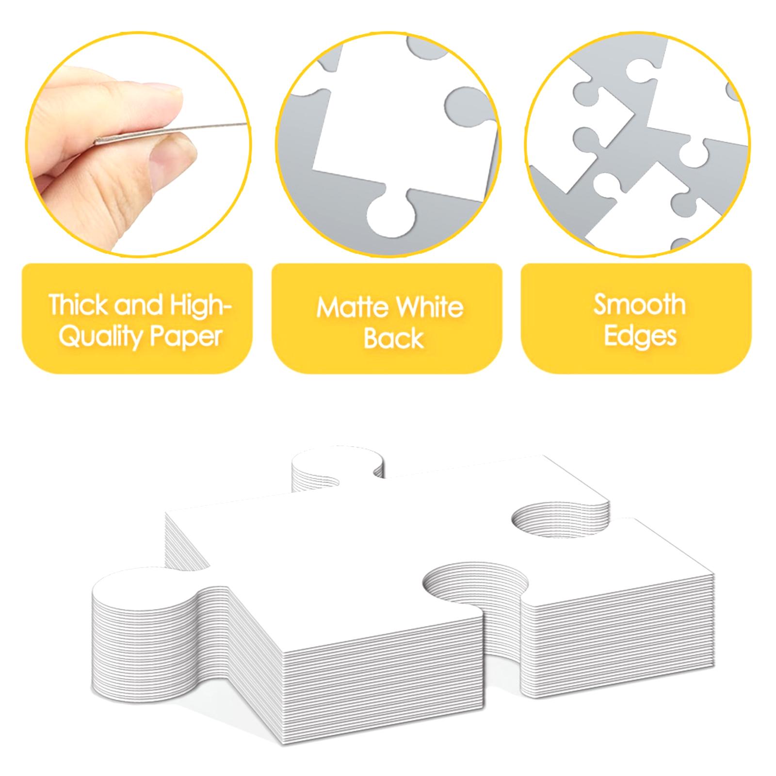 Weiße Blanko-Puzzles aus Karto – Puzzle Blank White Bewertung und Preis