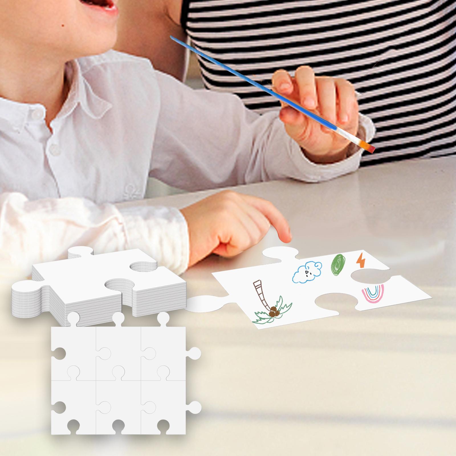 Weiße Blanko-Puzzles aus Karto – Puzzle Blank White Bewertung und Preis