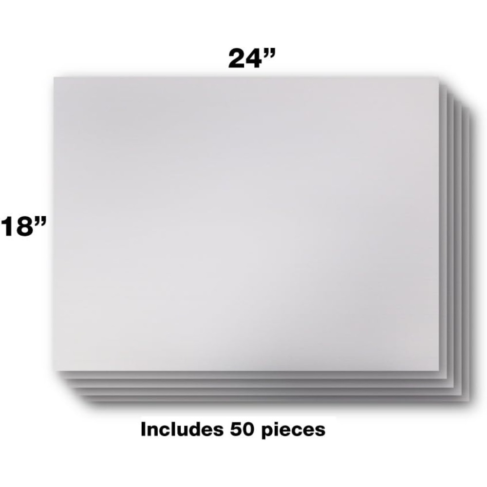 US-Versand: 50er-Pack 18x24 Bl – Yard Sign Blank Bewertung und Preis