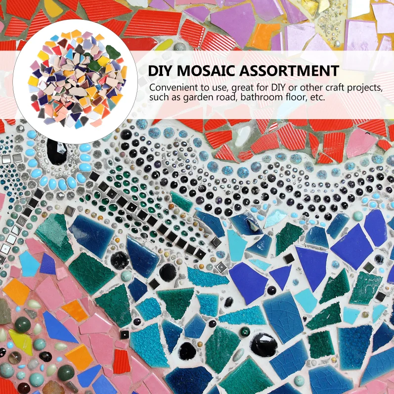 100g Porzellan-Mosaikfliesen D – Ceramic Tile Blank Bewertung und Preis