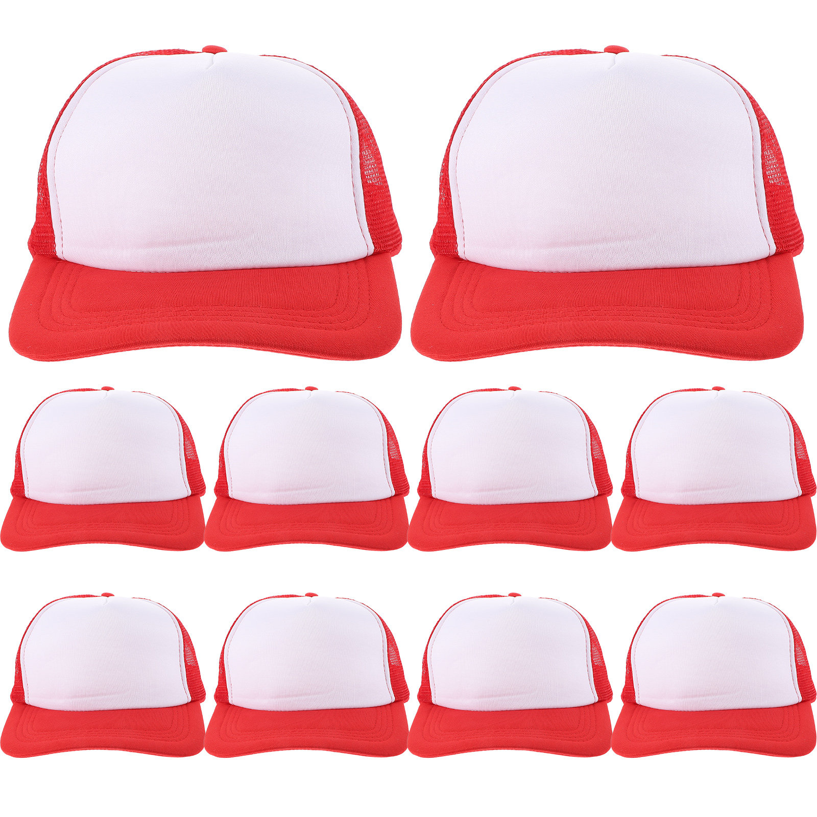 10 Stück Leere Baseballkappen  – Hat Sublimation Blank Bewertung und Preis