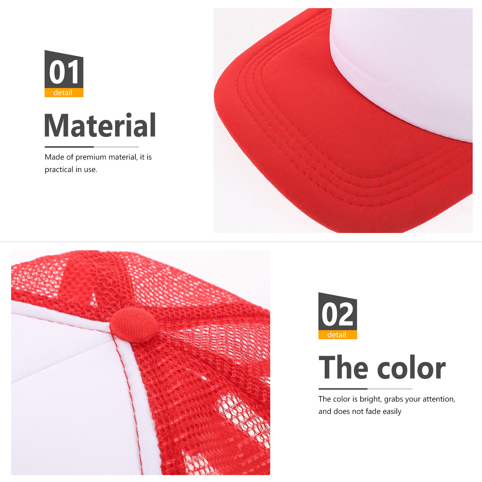 10 Stück Leere Baseballkappen  – Hat Sublimation Blank Bewertung und Preis