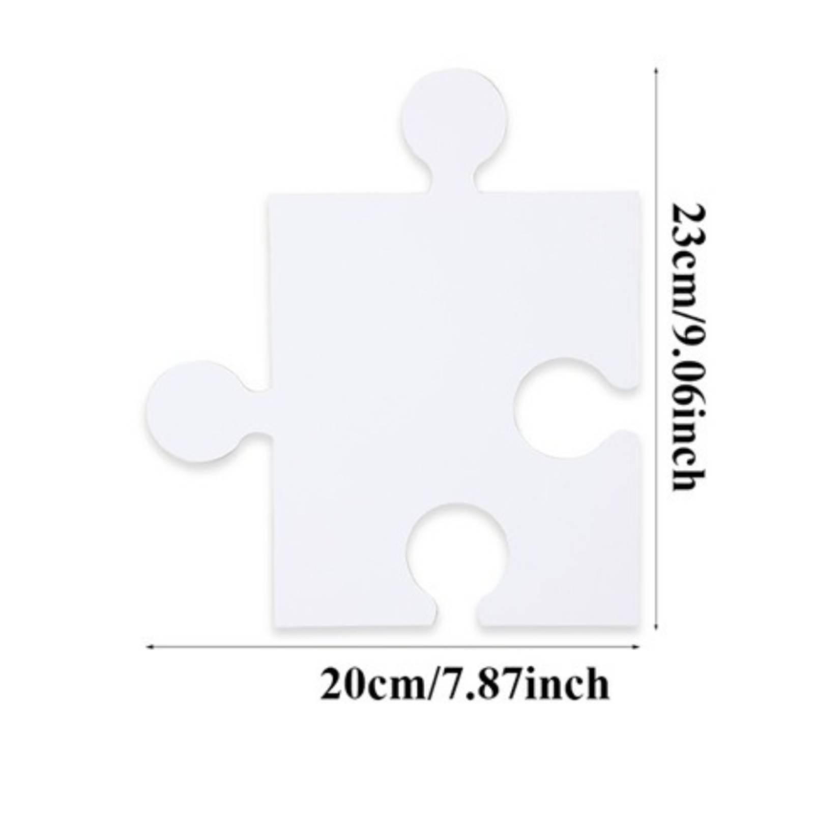 Weißes Karton-Puzzle-Set, leer – Puzzle Blank White Bewertung und Preis