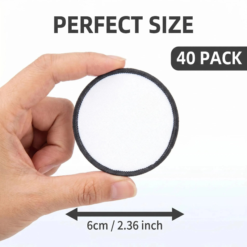 40 Stück Sublimations-Patches  – Hat Sublimation Blank Bewertung und Preis