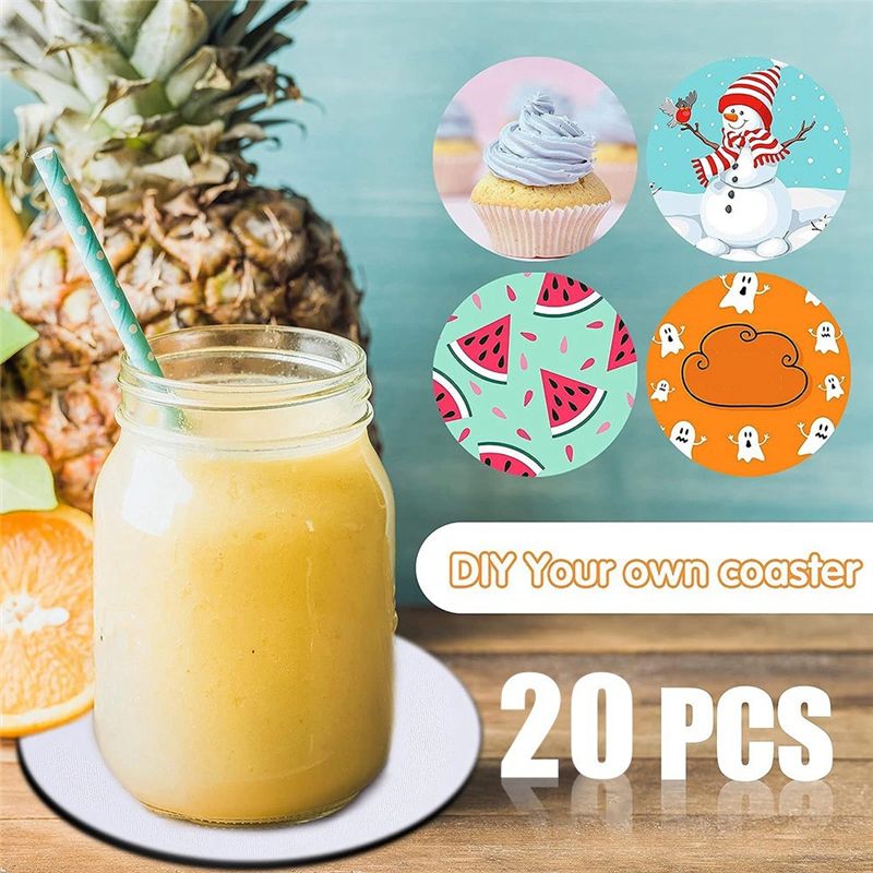 AB46-Sublimations-Untersetzer, – Coaster Sublimation Blank Bewertung und Preis