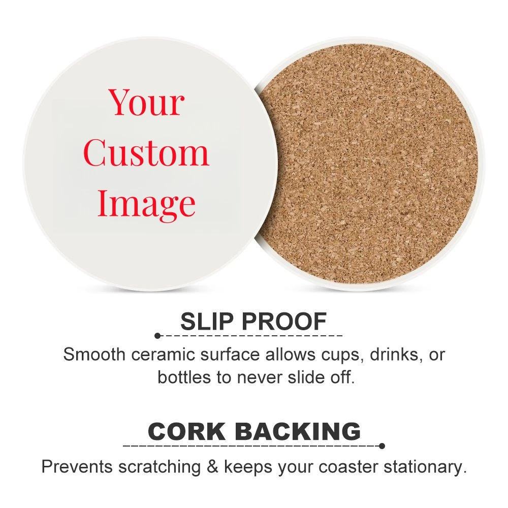 Personal isierte, individuell  – Coaster Sublimation Blank Bewertung und Preis