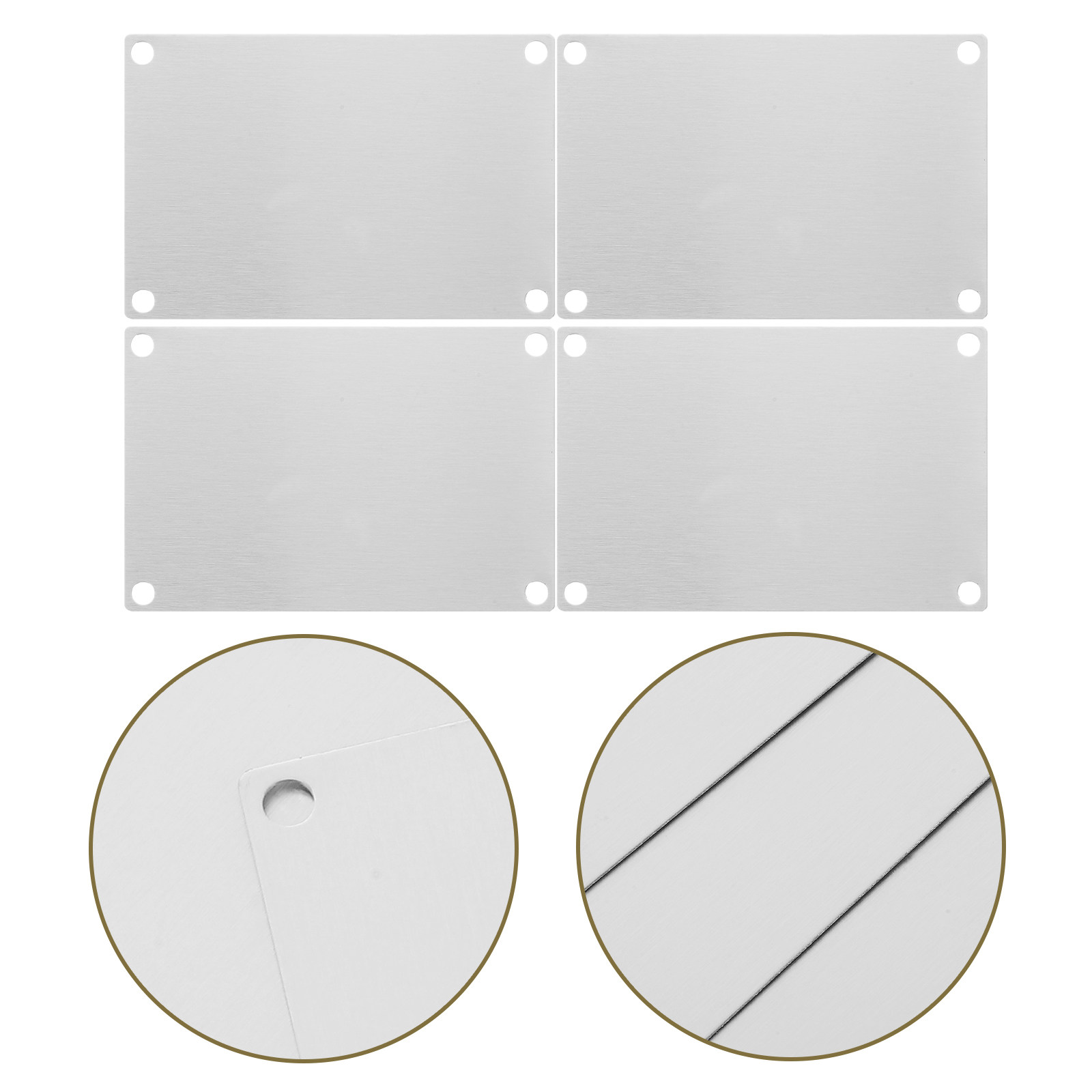 5 Stück Blanko Edelstahl-Garte – Yard Sign Blank Bewertung und Preis