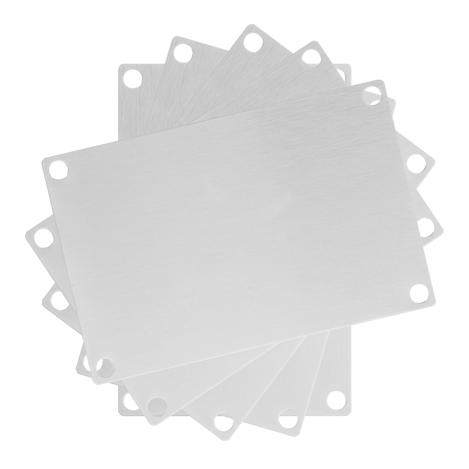 5 Stück Blanko Edelstahl-Garte – Yard Sign Blank Bewertung und Preis