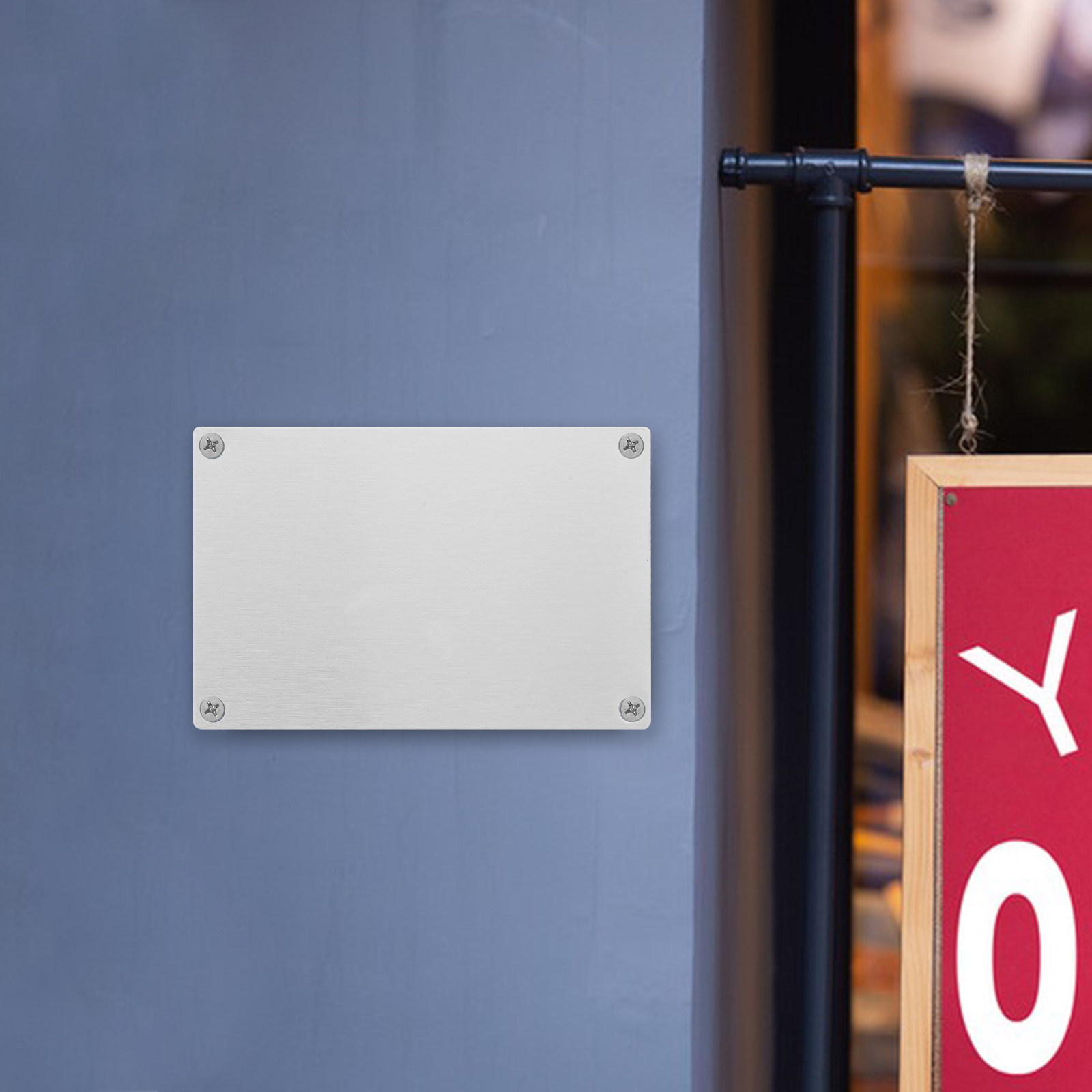 5 Stück Blanko Edelstahl-Garte – Yard Sign Blank Bewertung und Preis