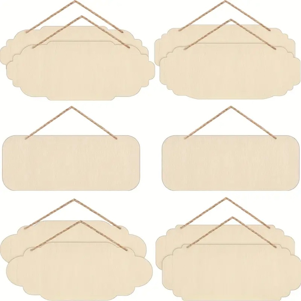 Leeres Rechteck oval hängendes – Yard Sign Blank Bewertung und Preis