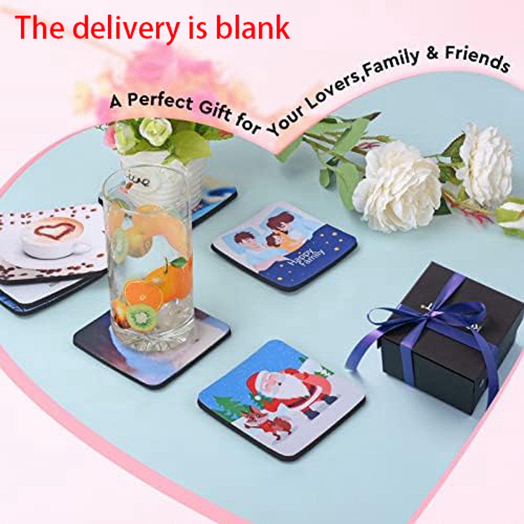 F-F 40 Stück quadratische Subl – Coaster Sublimation Blank Bewertung und Preis