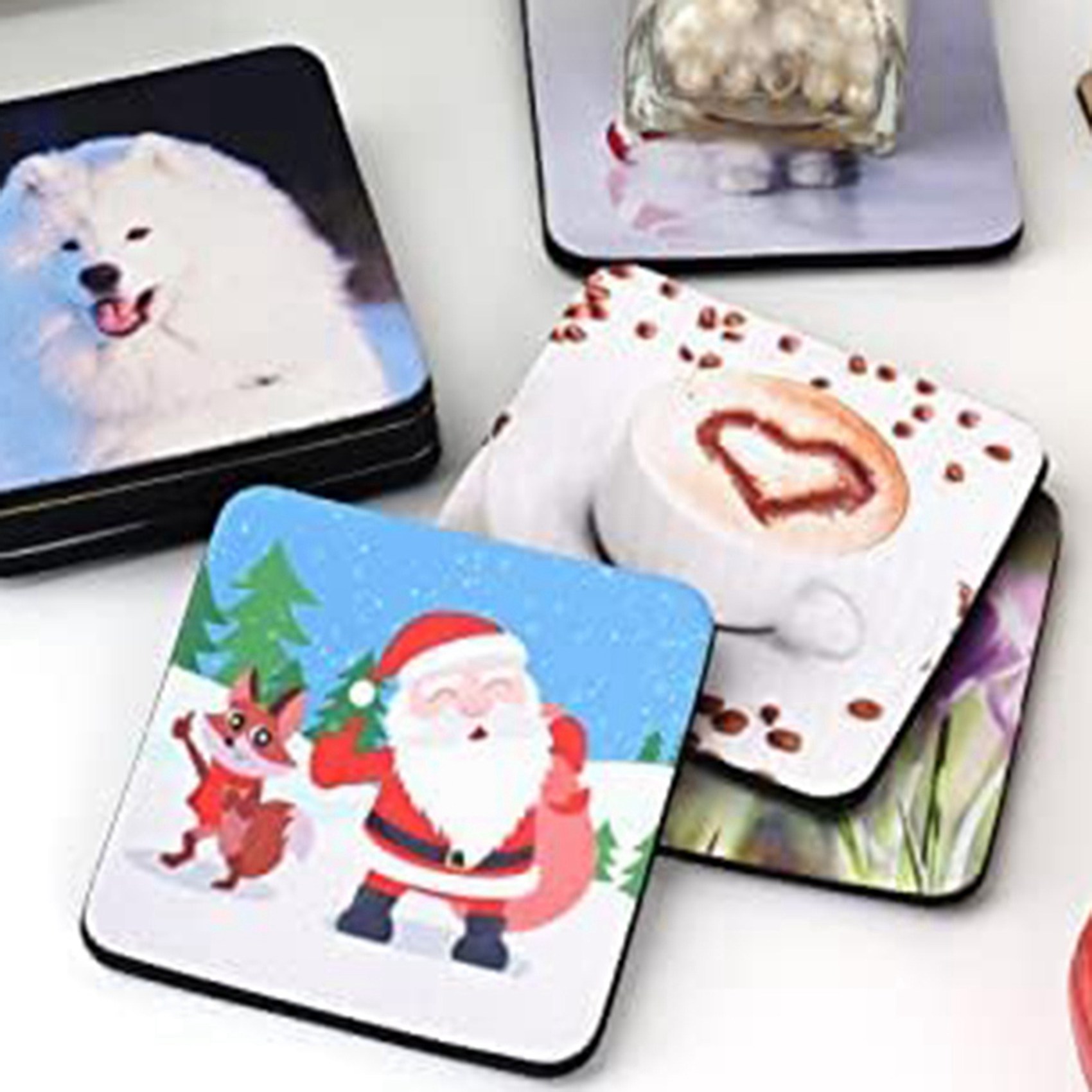 F-F 40 Stück quadratische Subl – Coaster Sublimation Blank Bewertung und Preis