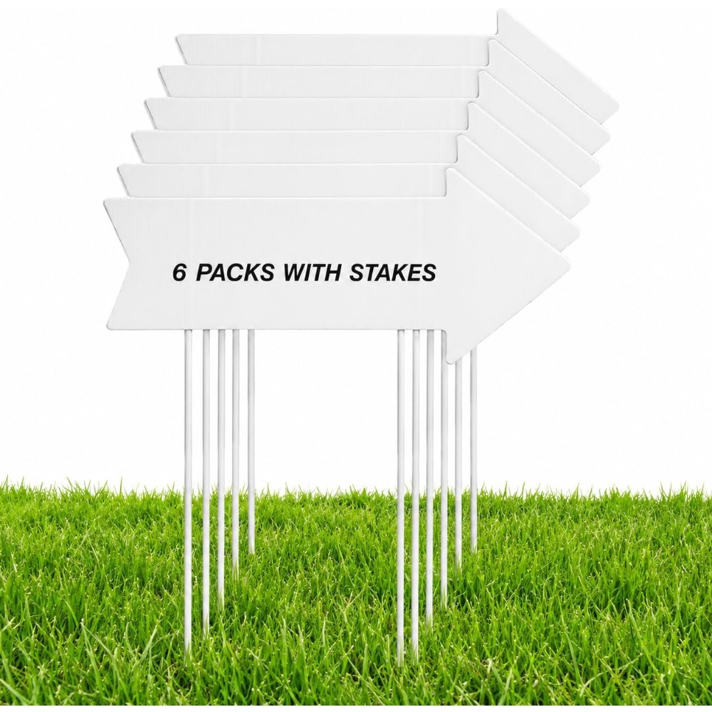 Doppelseitige Pfeil-Gartenschi – Yard Sign Blank Bewertung und Preis
