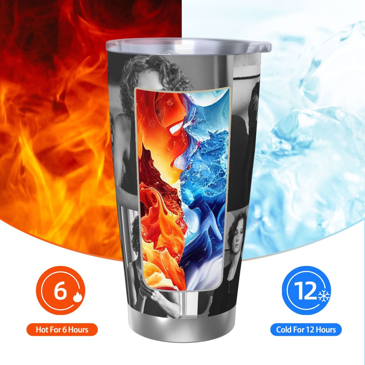 Schwarz-weißer Mason Thames Co – Tumbler 20Oz White Bewertung und Preis