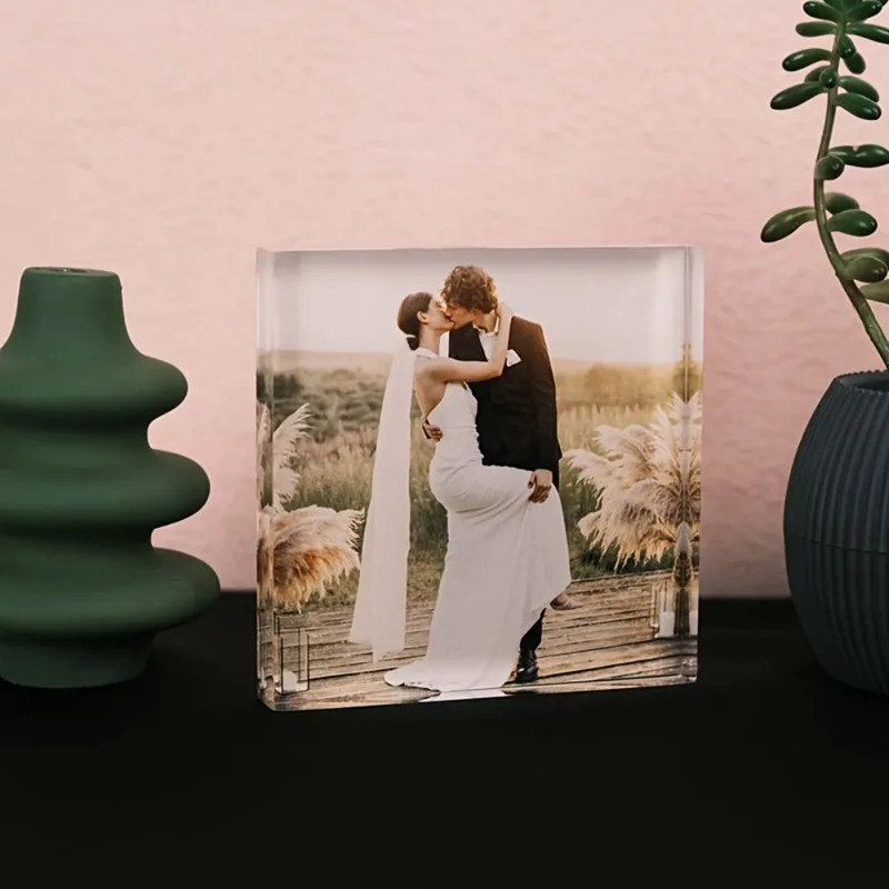 Personalisierter Acryl-Jubiläu – Photo Acrylic Block Bewertung und Preis