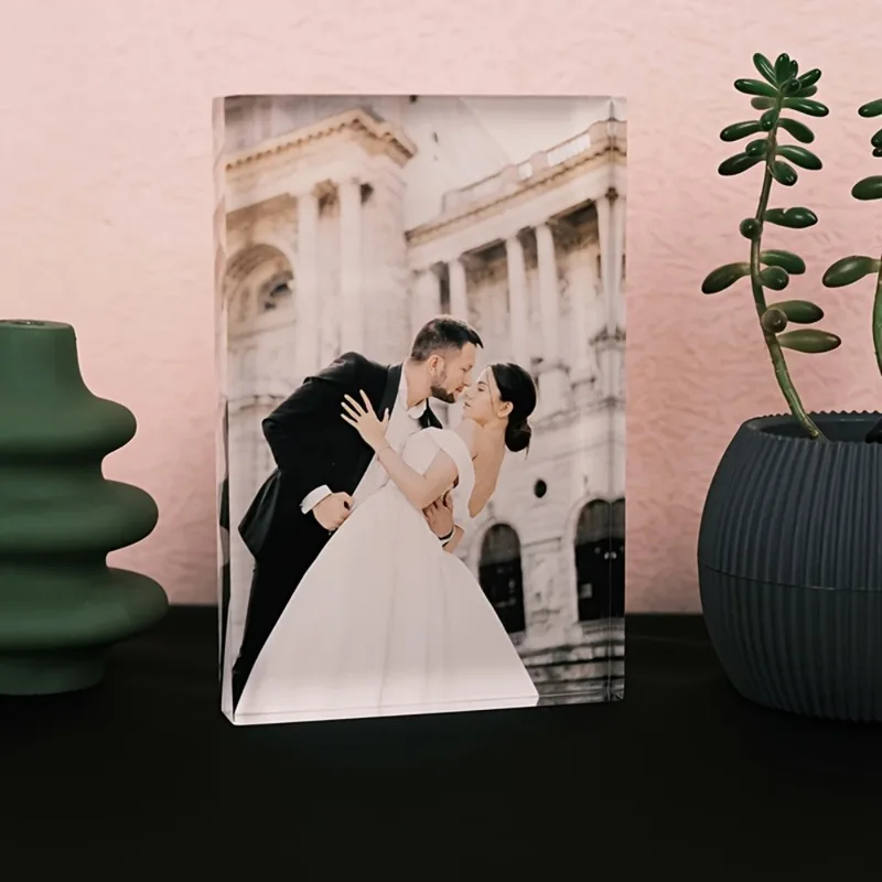 Personalisierter Acryl-Jubiläu – Photo Acrylic Block Bewertung und Preis